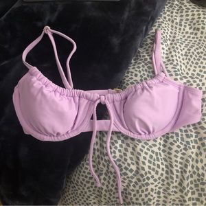 Purple bikini top (no bottom)
